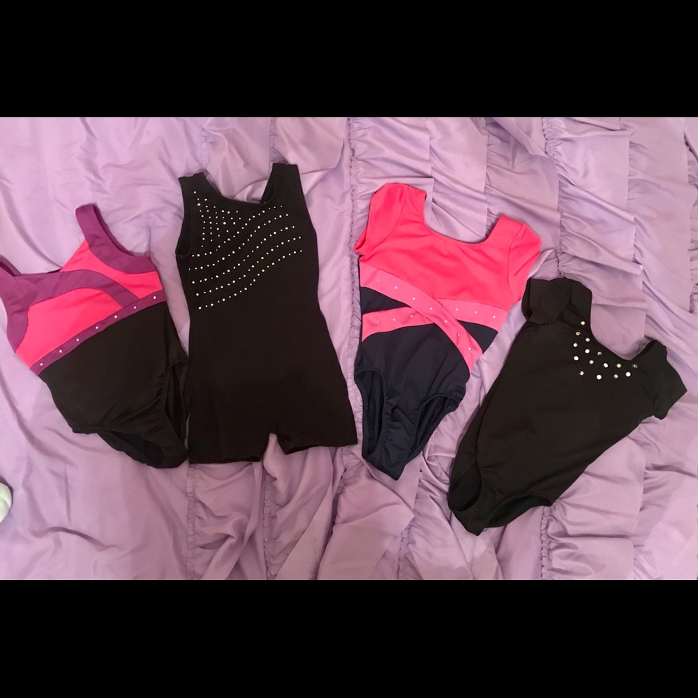 Lot of Cute Girls Leotards XS or 4/5 VVGUC!
